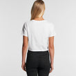 Load image into Gallery viewer, Defender Crop Top Tee - White/Blue