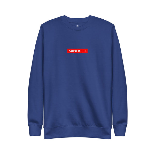 Warrior Mindset Box Logo Sweatshirt in Blue