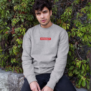 Warrior Mindset Box Logo Sweatshirt in gray