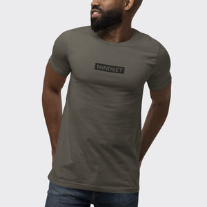 Warrior Mindset Box Logo Shirt in mens military