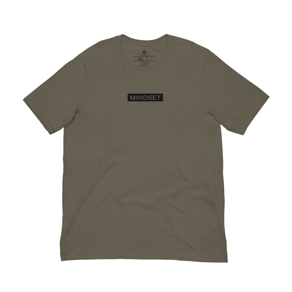 Warrior Mindset Box Logo Tshirt in military