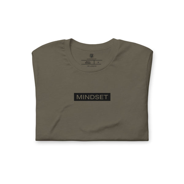 Warrior Mindset Box Logo T-Shirt in military green
