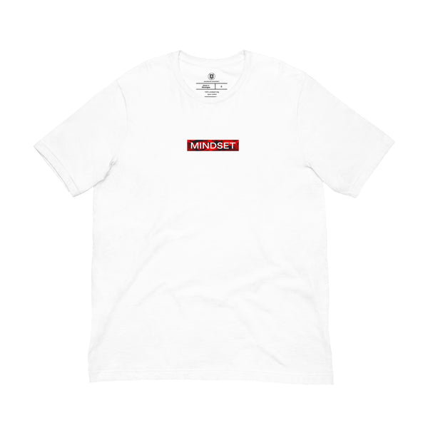Warrior Mindset Box Logo Shirt in White and Red Camo