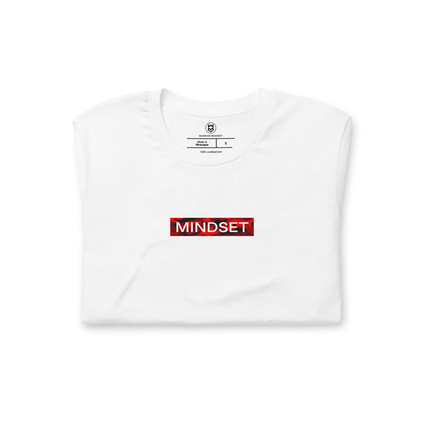 Warrior Mindset Box Logo Shirt in White