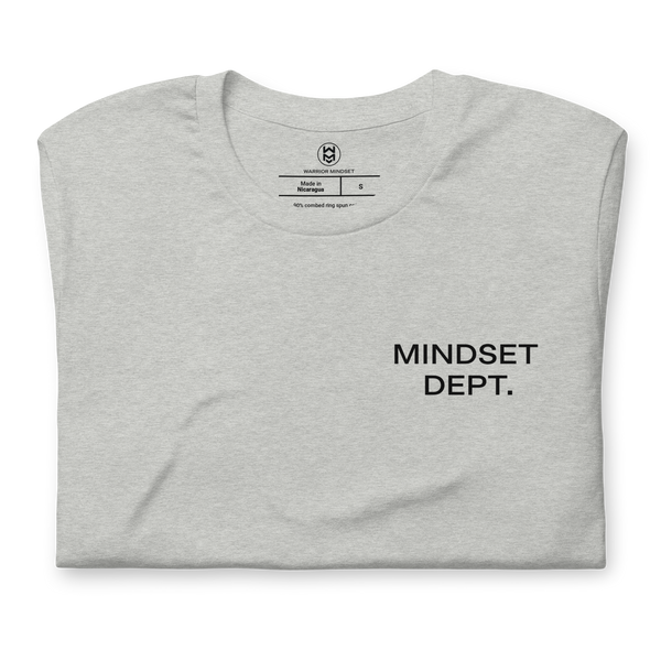 Mindset Dept Shirt -  Heather Gray