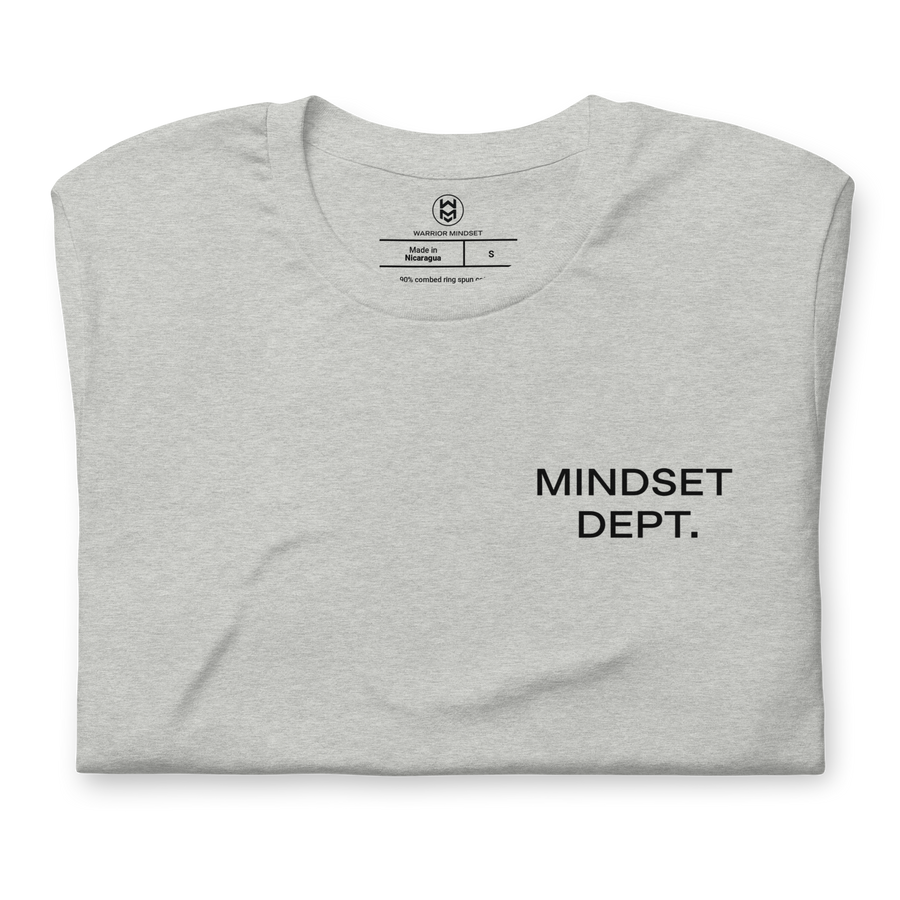 Mindset Dept Shirt -  Heather Gray