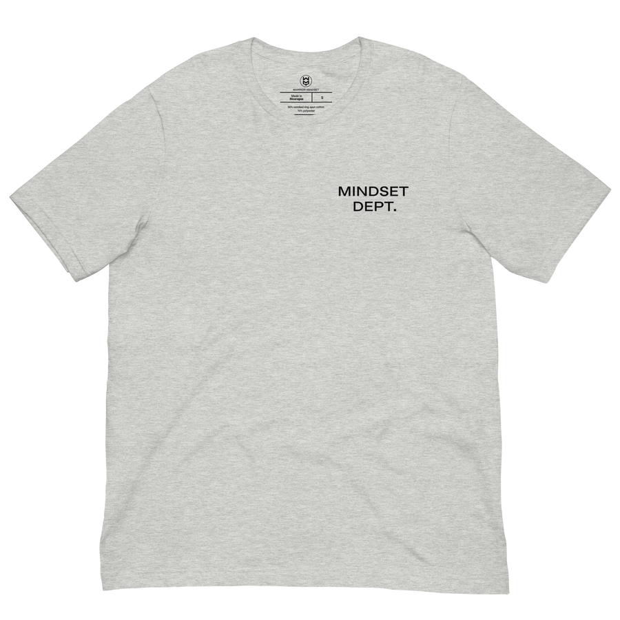 Mindset Dept Shirt -  Heather Gray