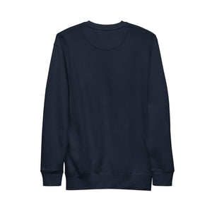 Conquer Script Sweatshirt - Navy